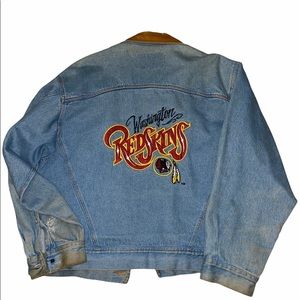 Vintage Washington Redskins Jean Jacket